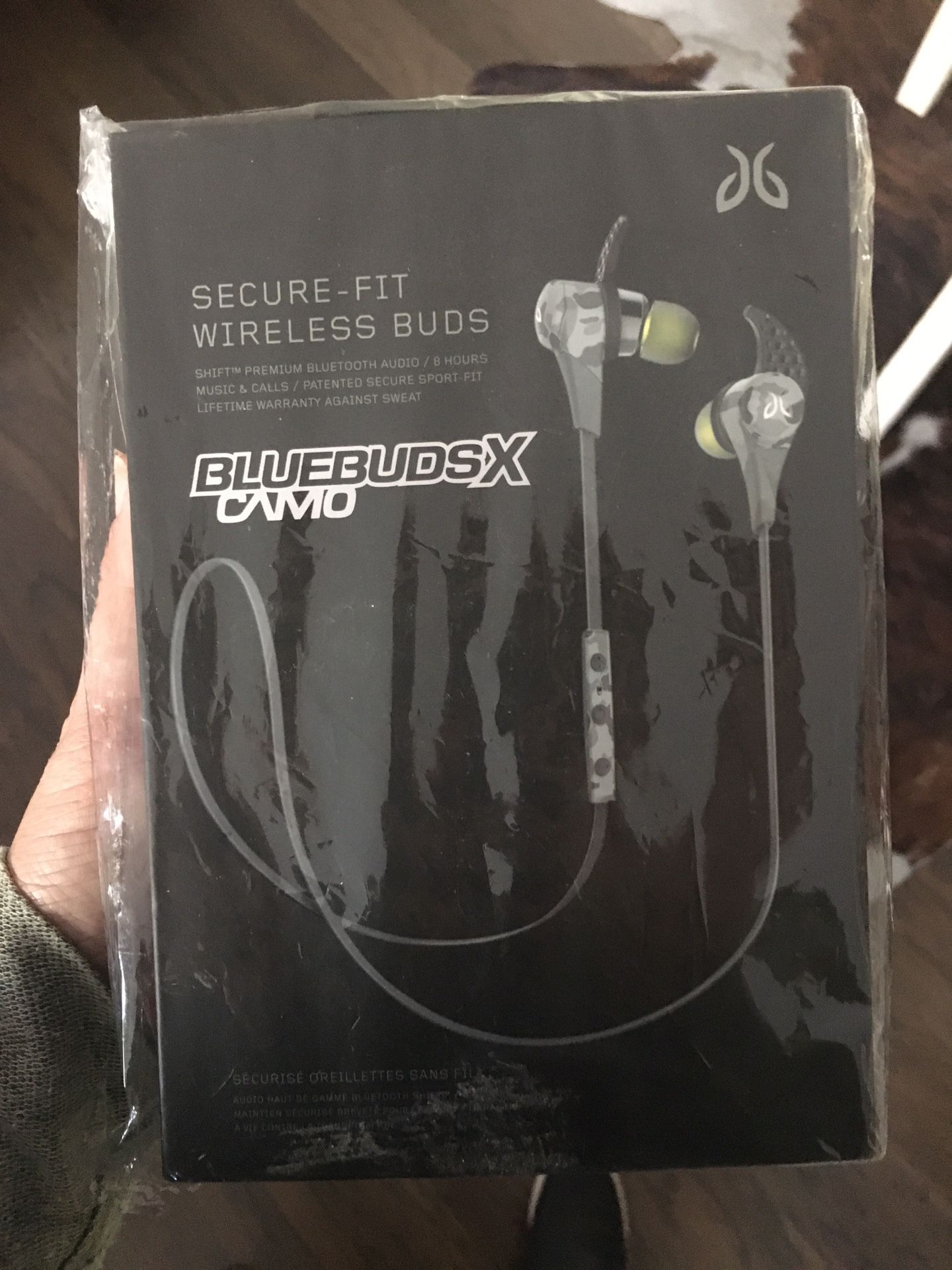 Jaybird Bluebuds X Wireless Buds - Camo Color - Brand New! $239 value!