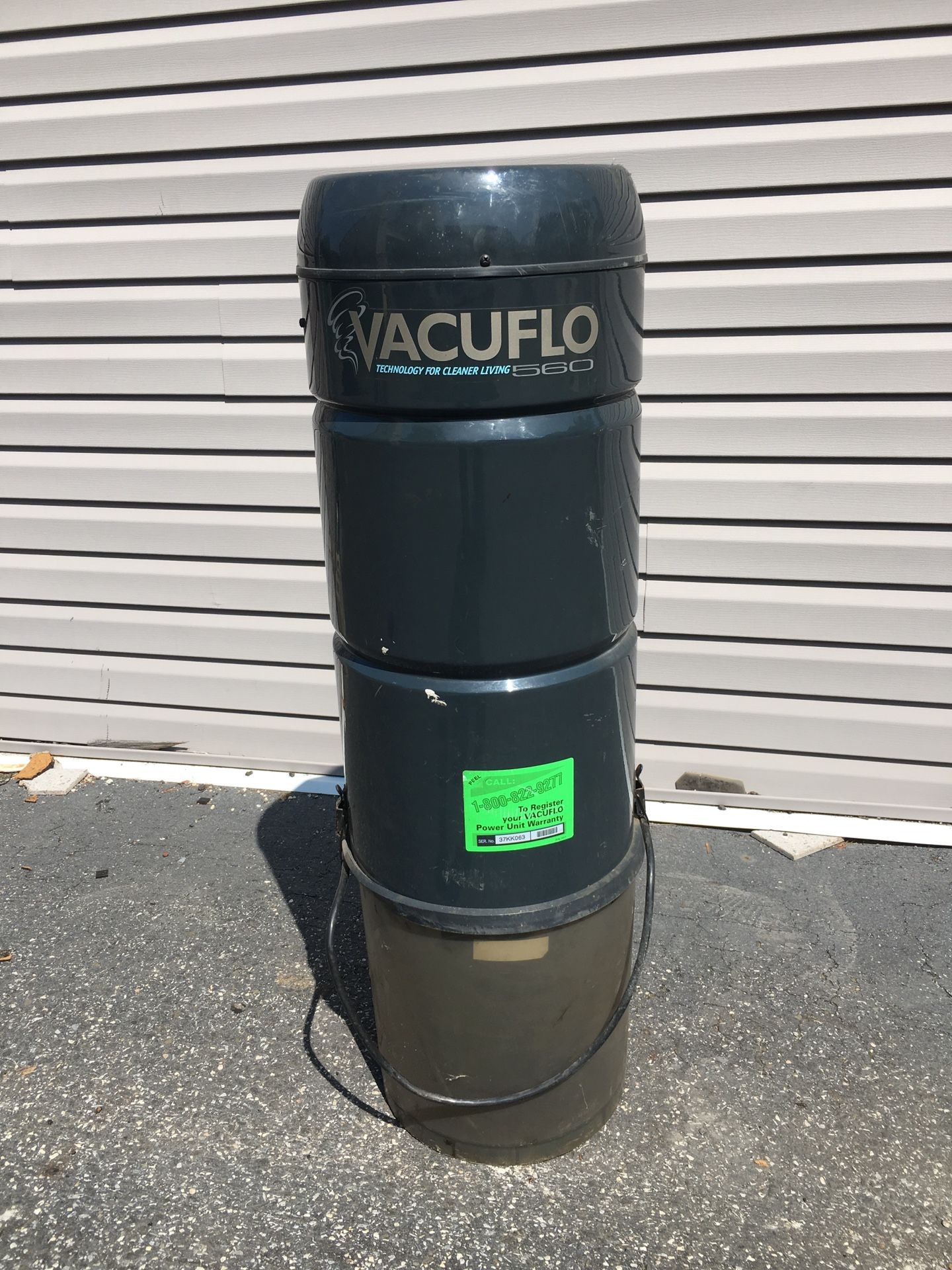 Vacuflo 560 central vacuum