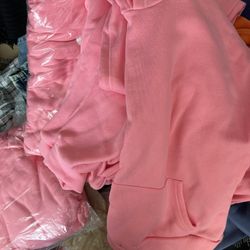 All New!!! plain colors, Sweatsuits Pink, medium, Large And Extra-Large,) (Purple, Medium And Large) ( Orange medium) $35.. 2 for $60
