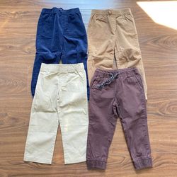 Toddler Boy Bundle Pants (4-Pieces), Sizes 3T