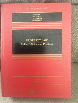 Brand New Property Law School Book 9th Edition