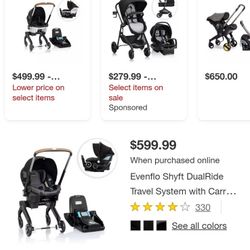 Evenflo Carseat Stroller 