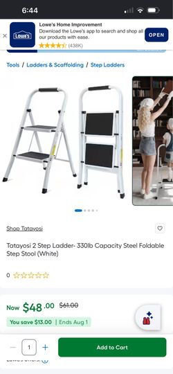 DEZEX 2 Step Ladder