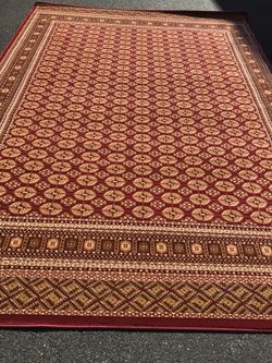 Brand new Traditional Bokhara design Area Rug size 8x11 nice red carpet afghan Persian style rugs