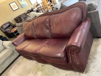 Leather sofa