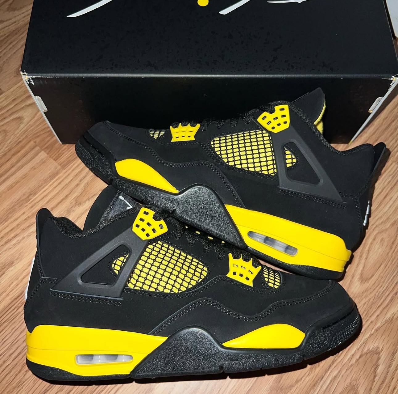 Jordan 4 Yellow Thunders ⚡️