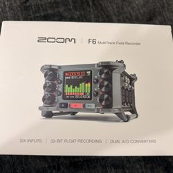 Zoom F6 Field Recorder