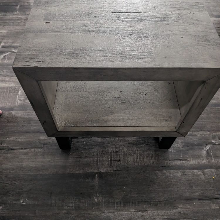 Grey End Table $99 OB0