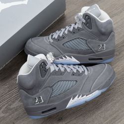 Wolf Grey Jordan 5s BRAND NEW