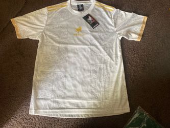 (New) Team Mexico National Soccer Jersey White Size medium adult