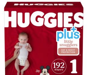 Huggies little snugglers size 1