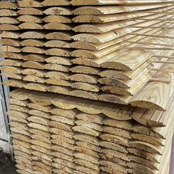 Log Cabin Siding  2x8x12