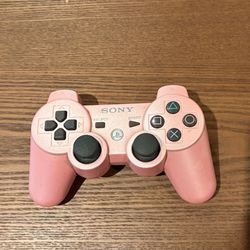 PS3 Dual Shock 3 Video Game Controller Pink 