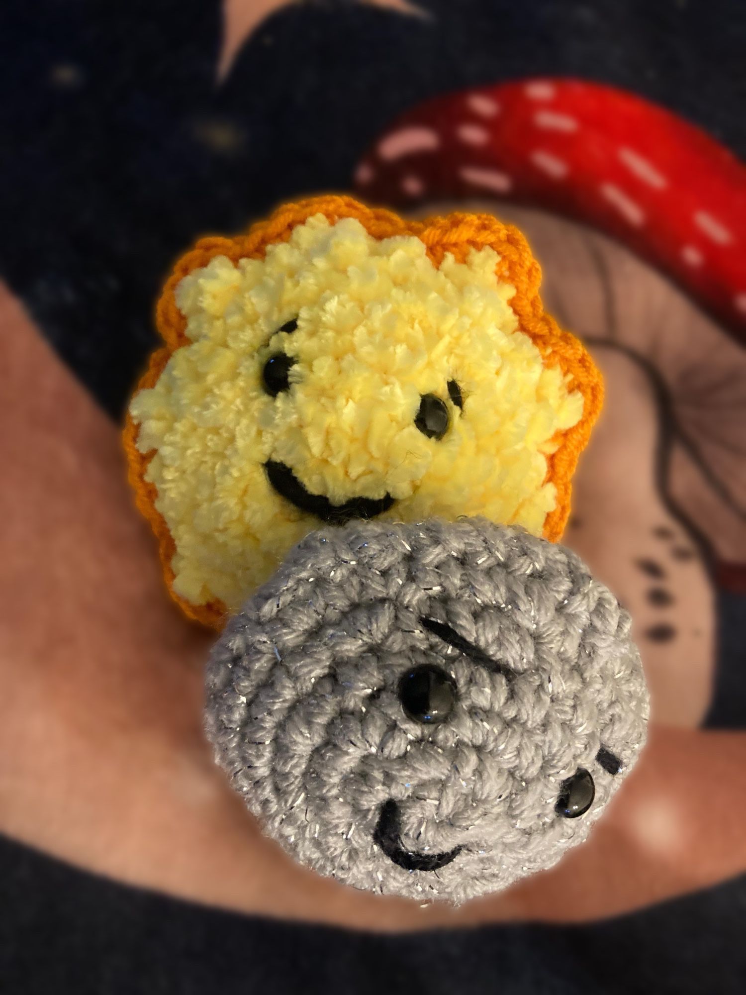 Crochet Eclipse Amigurumi Plush Toy Collectible 