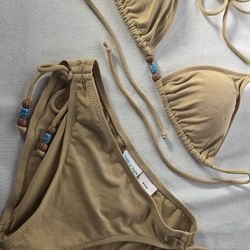 Sand N Sun Two Piece Bathing Suit / Swimwear - New Women's Size Medium 