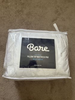 Bare Home California King Mattress Topper, Pillow Top Reversible, 1.5 inchh