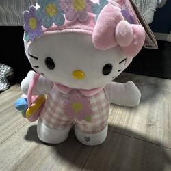 Animated Hello Kitty Easter Plush 