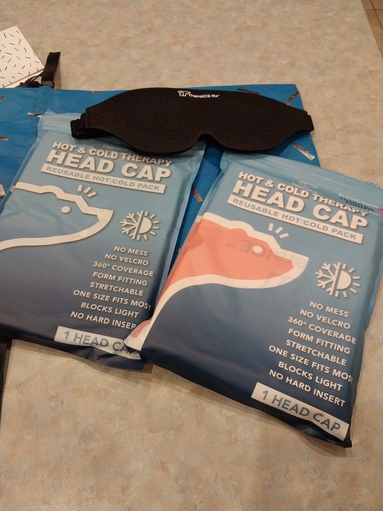 TheraICE Two Backs And Eye Mask New