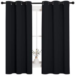 Black Curtains 63”