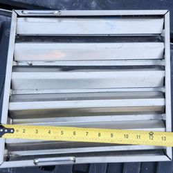 Stainless Steel Range Hood Baffle Air Filter with Handle