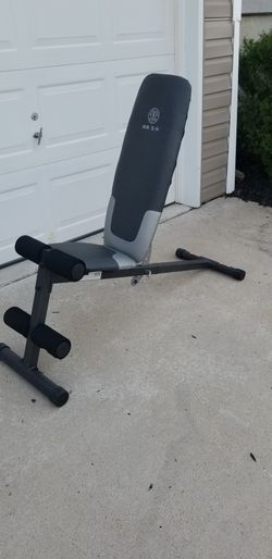 Gold's gym xr 59 bench new arrivals