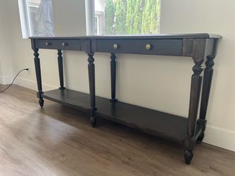 Large console table