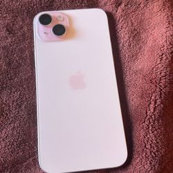 Pink iPhone 15 Plus