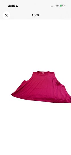 Under Armour Women’s Pink Loose Fit Rush Tank Top! 2XL