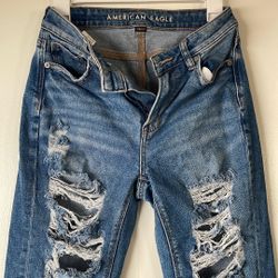 American Eagle Mom Jean size 0