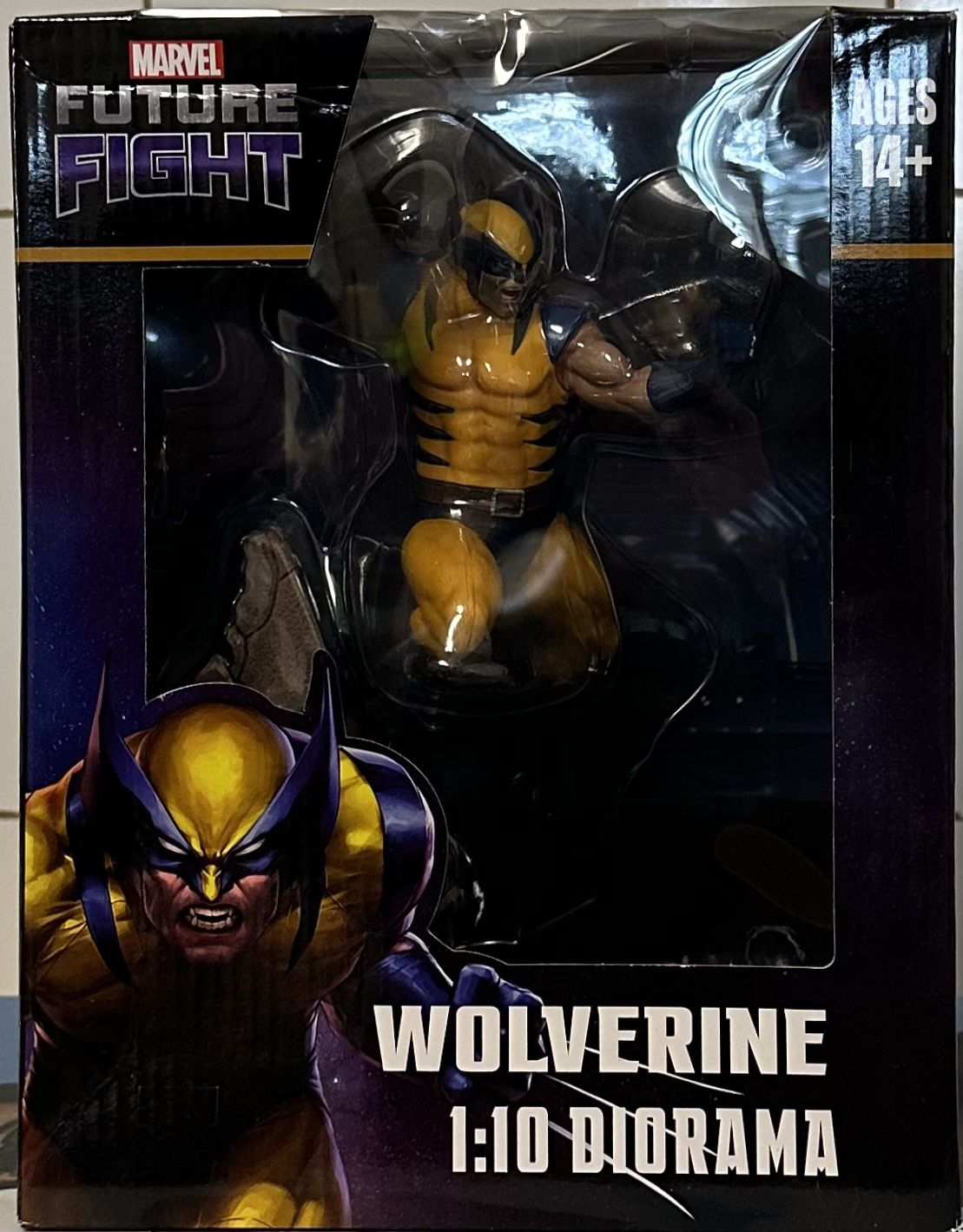 Marvel Gamerverse Wolverine Future Fight 1:10 Diorama Statue Figure 7"