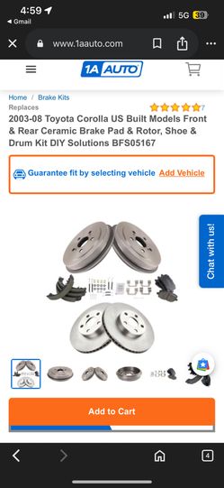 Corolla Brakes