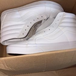 Hightop white Vans