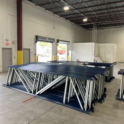 42”x16’ Uprights Made In USA Pallet Racks Install Delivery Forklift