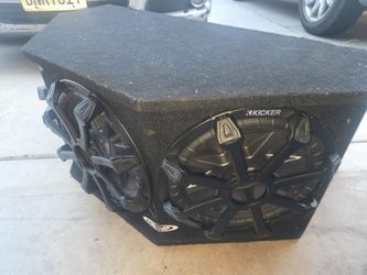 Triple 12" Kicker Compvr Sub Enclosure