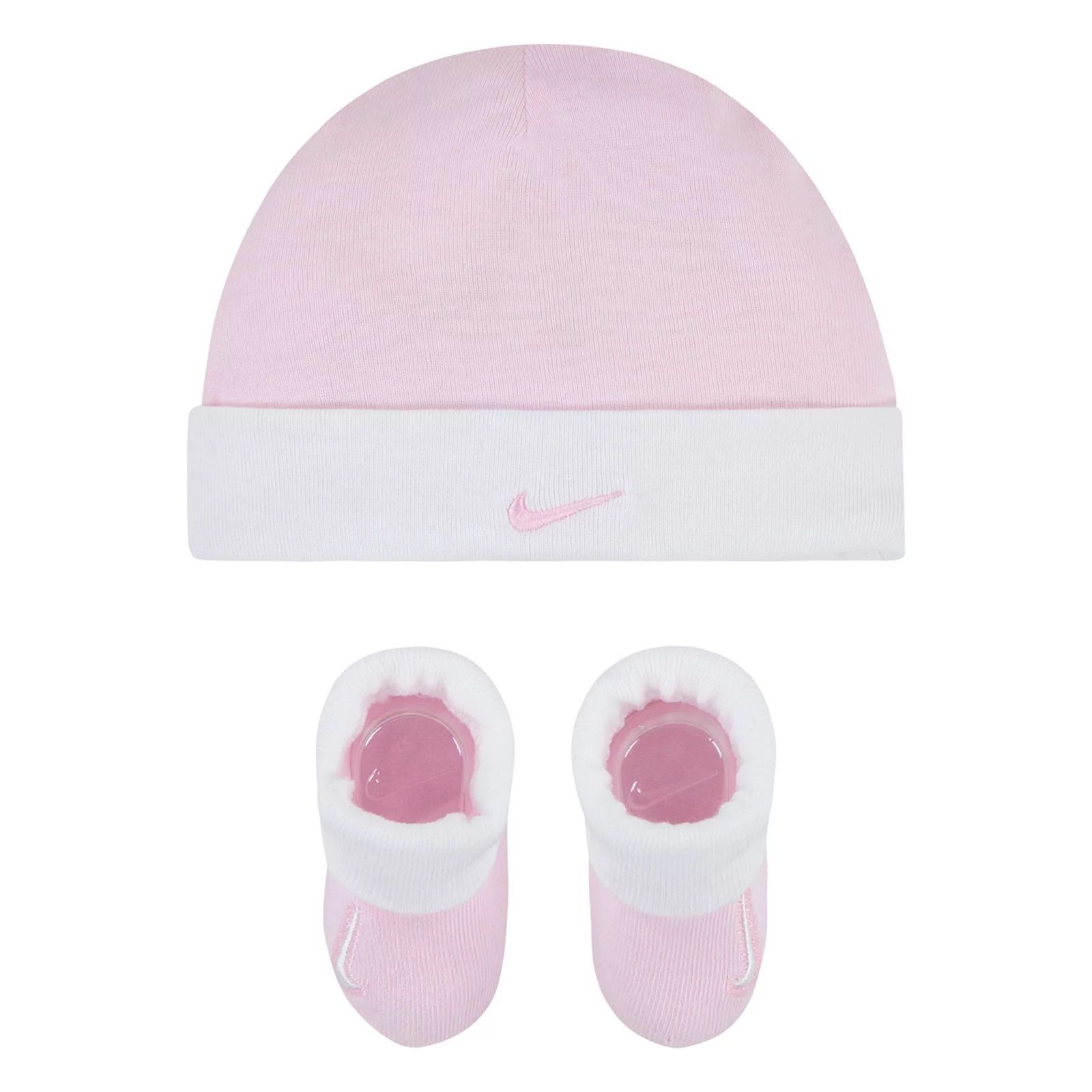 Nike 2-Piece Set (Hat And  Booties Light Pink)