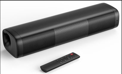 11.7-Inch Black Soundbar