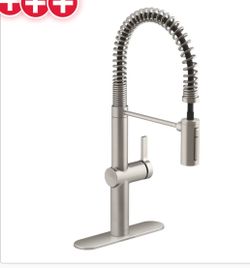 Kohler Haku Semi-professional Kitchen Sink Faucet Item 1806370 | Model R38475-LVS