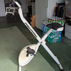 Fold Up Exercise Bike And Stepper
