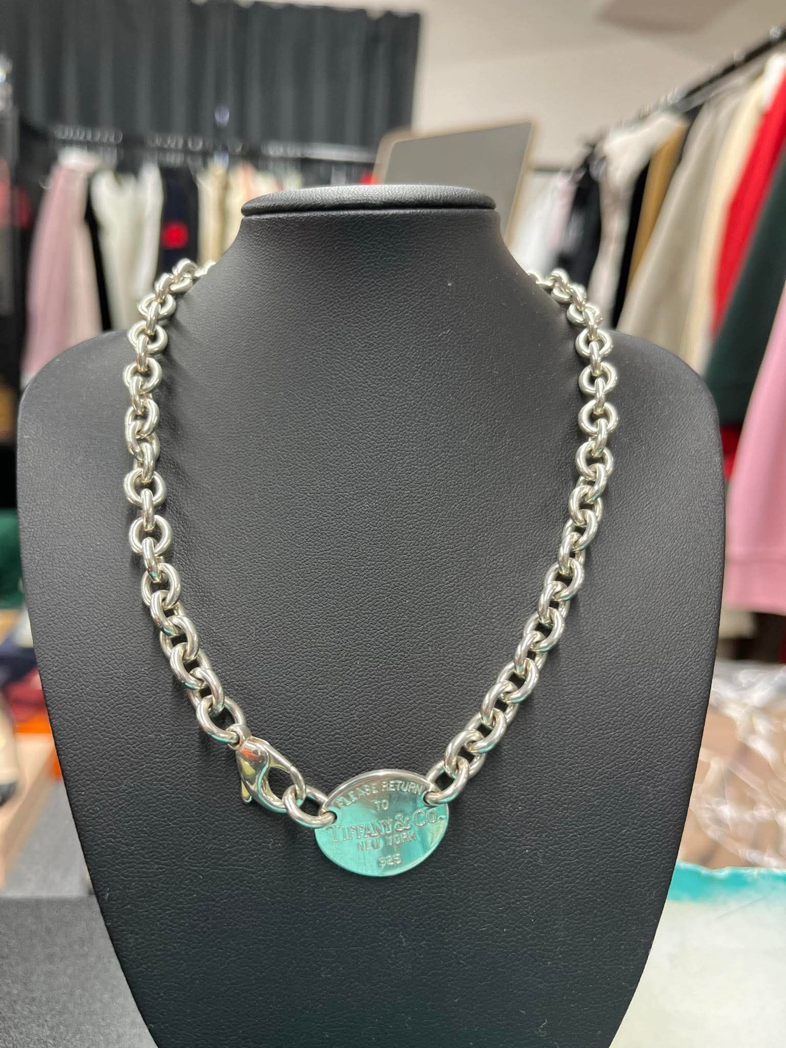 Tiffany & Co. Sterling Silver 925 Necklace 