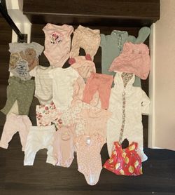 0 - 3 Months Baby Girl Clothes