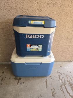 Igloo Maxcold 62QT 58L Coleman cooler for 2 good condition nice clean