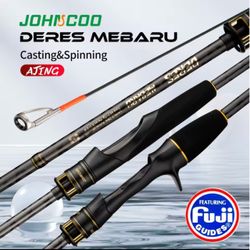 Casting Rod 2pc BFS Ajing Mebaru 7’6”