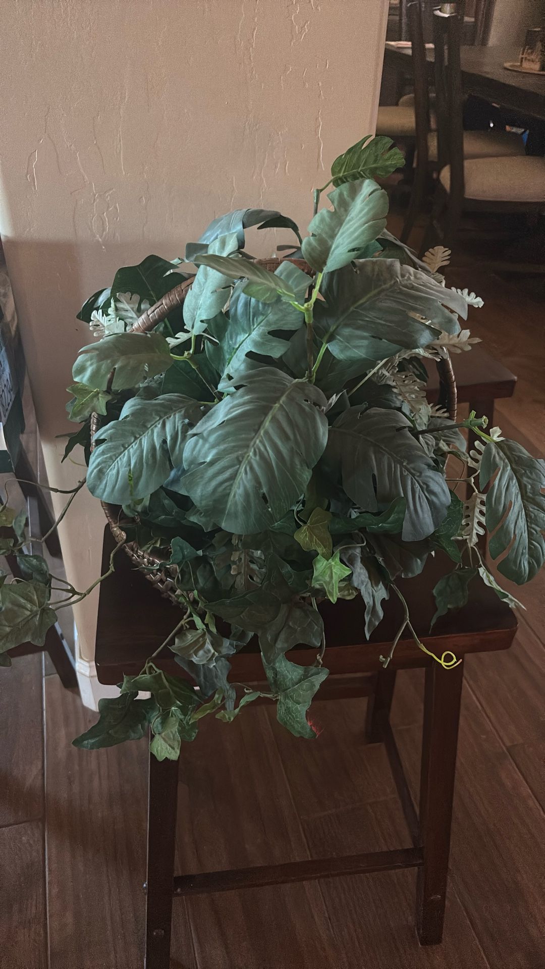 Artificial Greenery Plant Basket