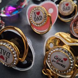 Golden Baby Pasifiers