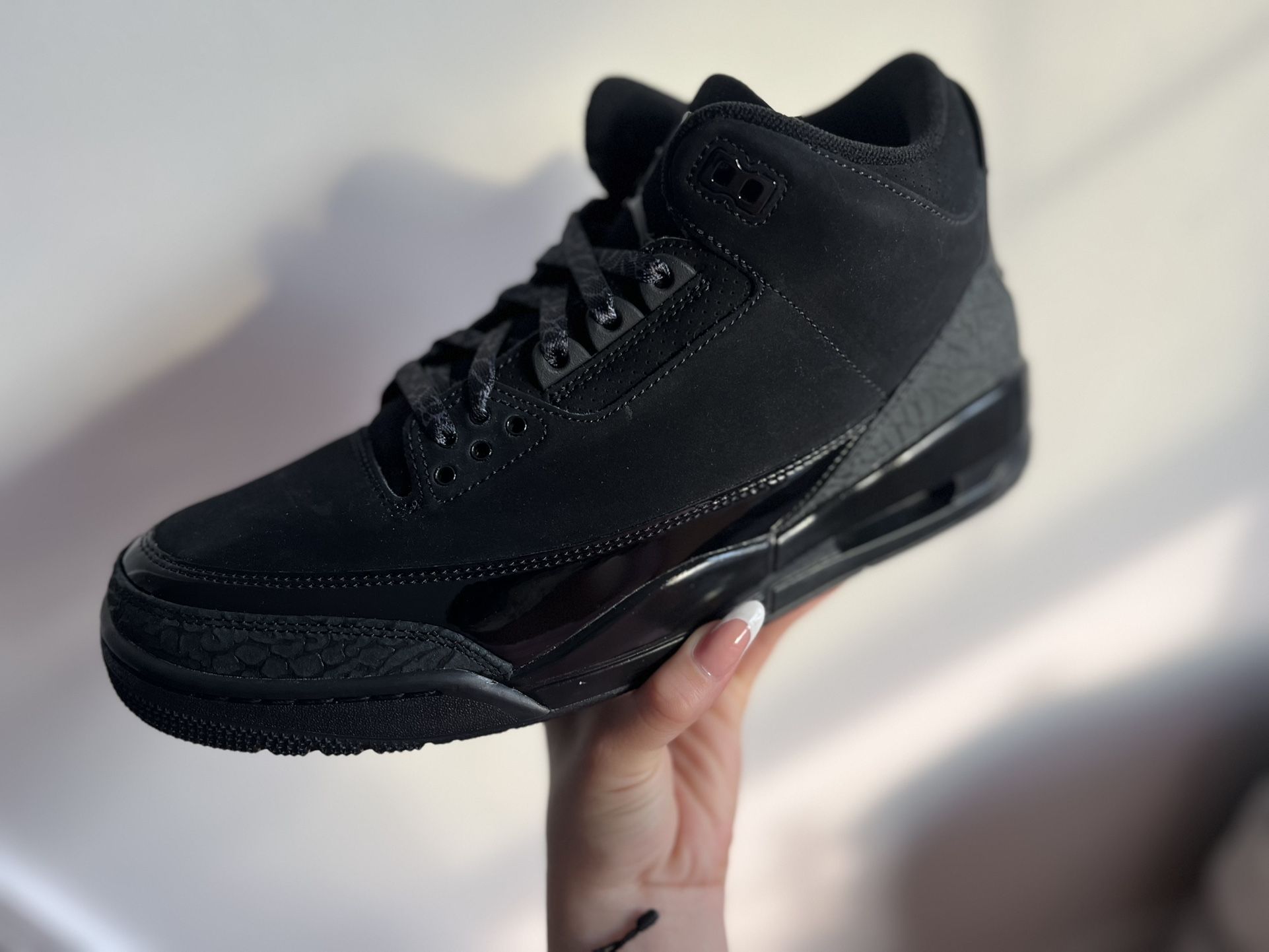 Air Jordan 3 Black Cat Size 10.5