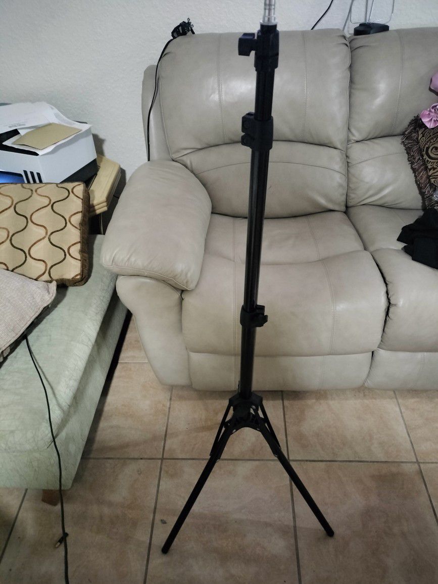 Ring Light Tripod 18 Inches Professional LED with Stand and Phone Holder   