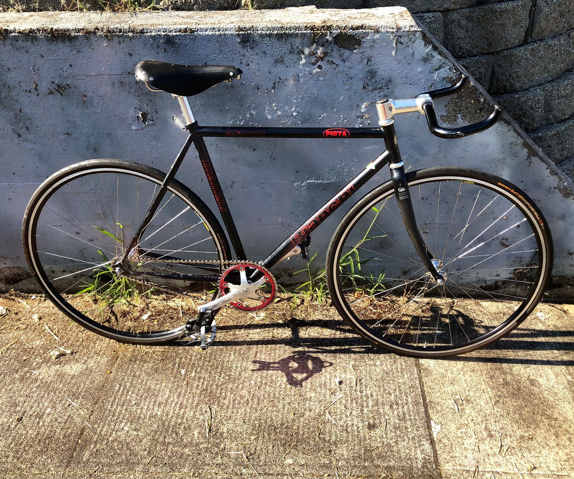 53cm Bianchi fixed gear bike