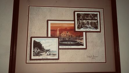 Robert Gaines Signed Limited Edition Framed Cruise Art - "Caribbean Memories" (5/275)