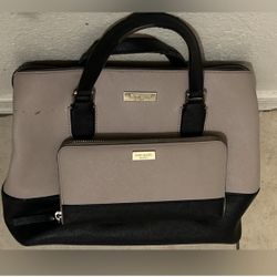 Kate Spade Larchmont Purse And Matching Wallet 