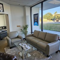 Leather Sofa  - Galligher 